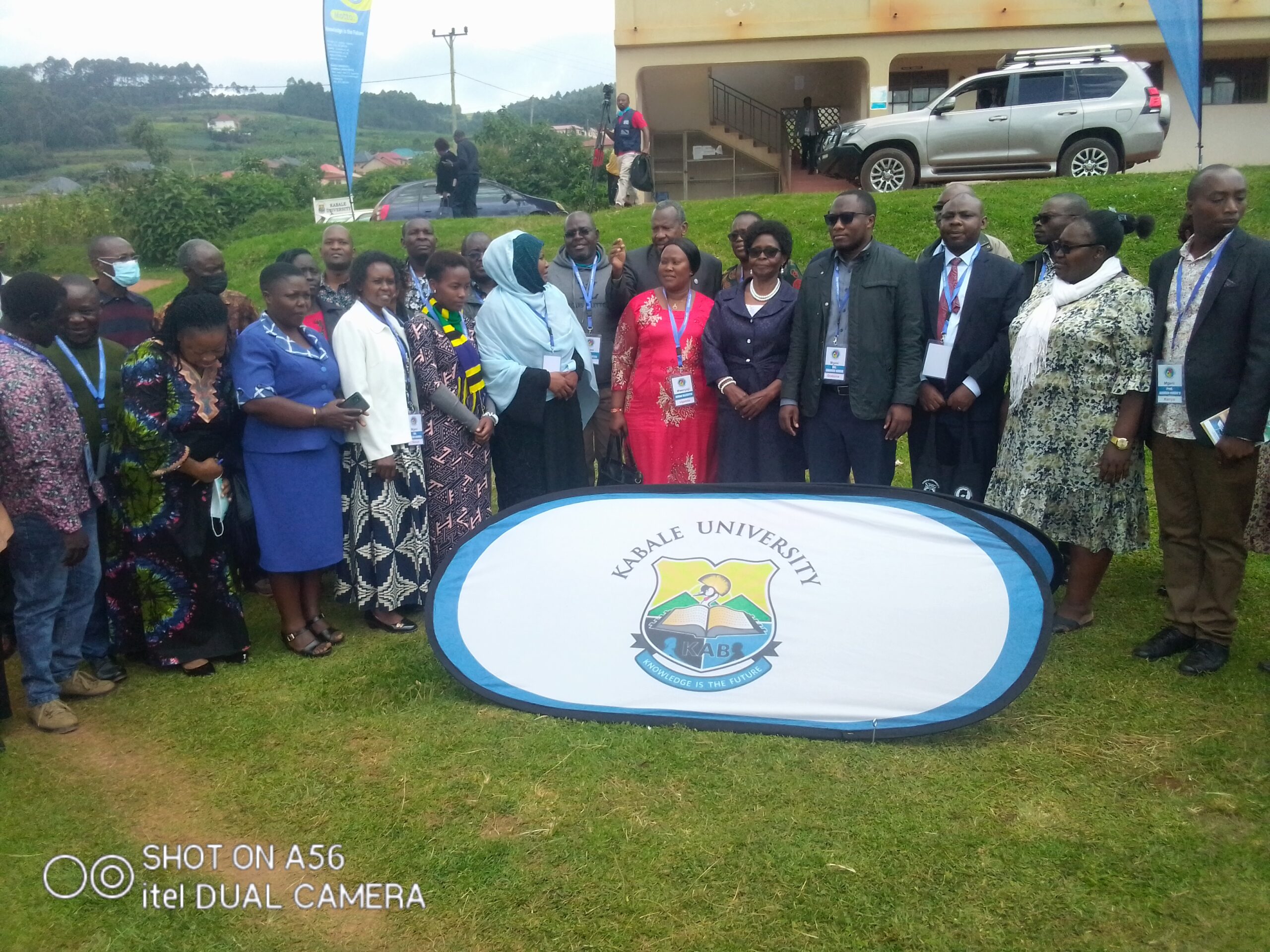 participants at the official opening of a two-day international Kiswahili Conference at kabale University